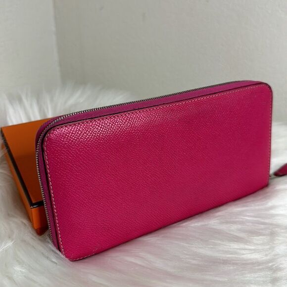 💯Authentic Hermes Azap zipped Long Wallet 🍀 - Picture 8 of 16